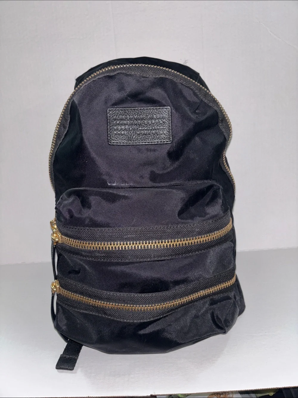 Men’s black book bag